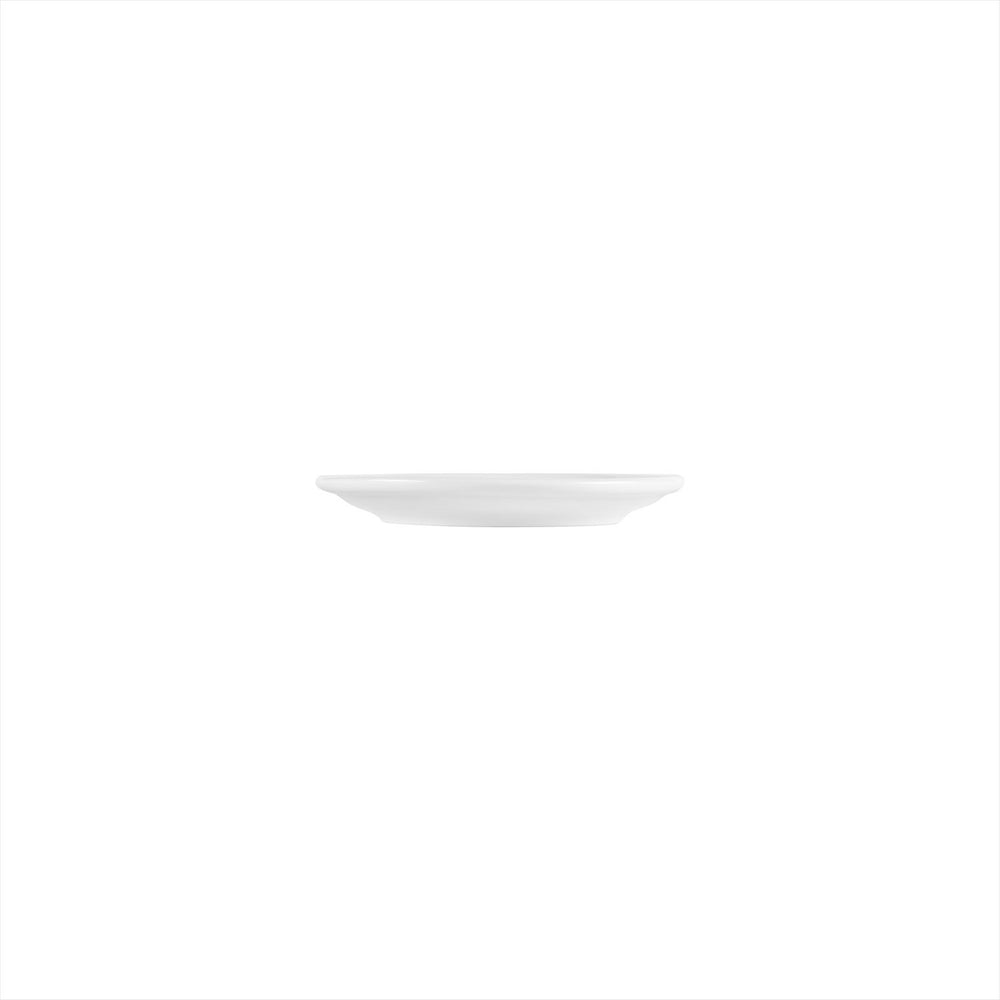 Delta-Coupe dia.6.5" Round White Porcelain Plate