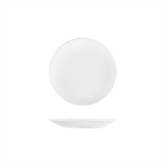 Delta-Coupe dia.7.5" Round White Porcelain Plate