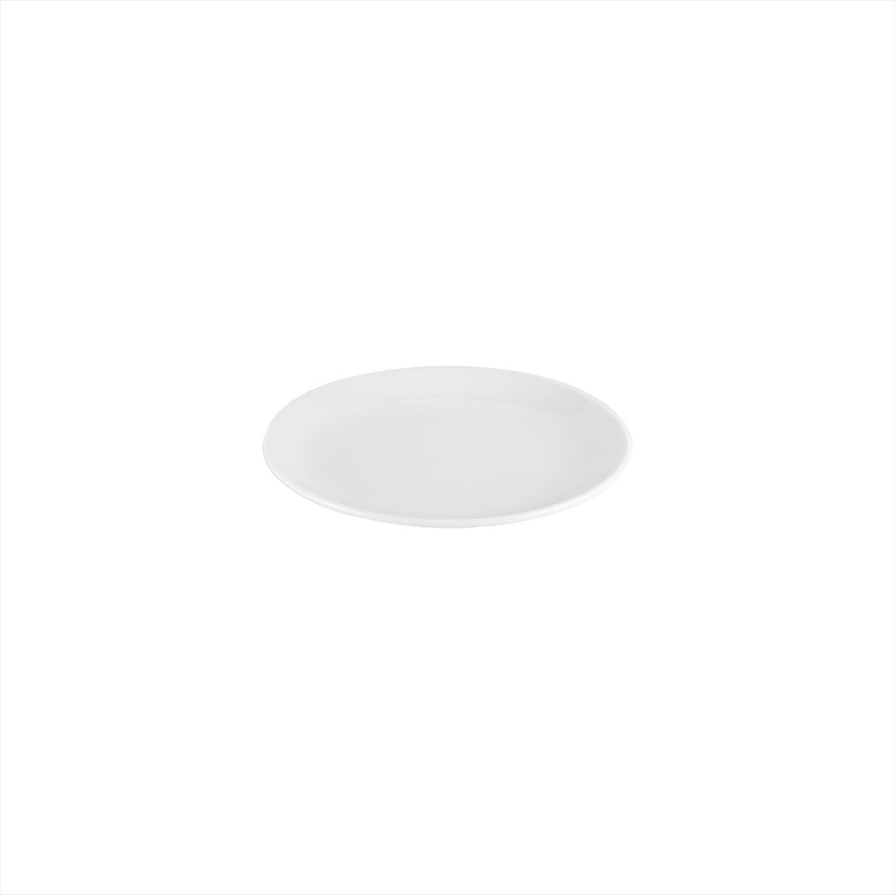 Delta-Coupe dia.7.5" Round White Porcelain Plate