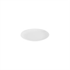 Delta-Coupe dia.7.5" Round White Porcelain Plate