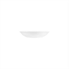 Delta-Coupe dia.8" h:1.5" 18 oz. Round White Porcelain Deep Plate