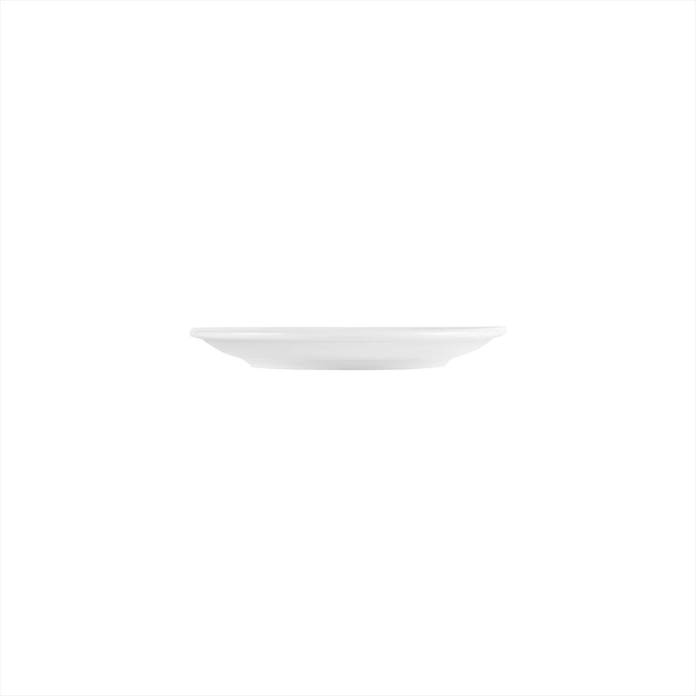 Delta-Coupe dia.8.25" Round White Porcelain Plate