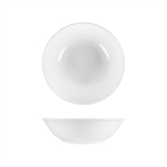 Delta-Coupe dia.9" h:2.75" 42 oz. Round White Porcelain Bowl
