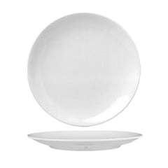 Delta-Coupe dia.10.75" Round White Porcelain Plate