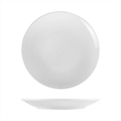 Delta-Coupe dia.11.75" Round White Porcelain Plate