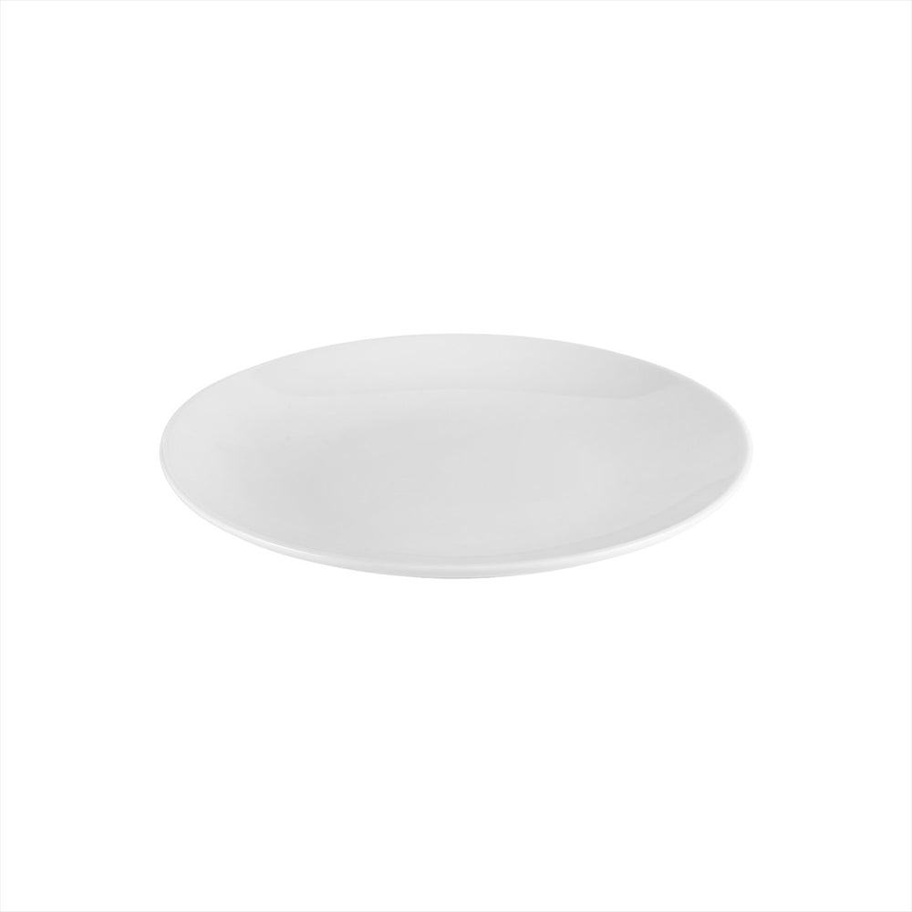 Delta-Coupe dia.11.75" Round White Porcelain Plate