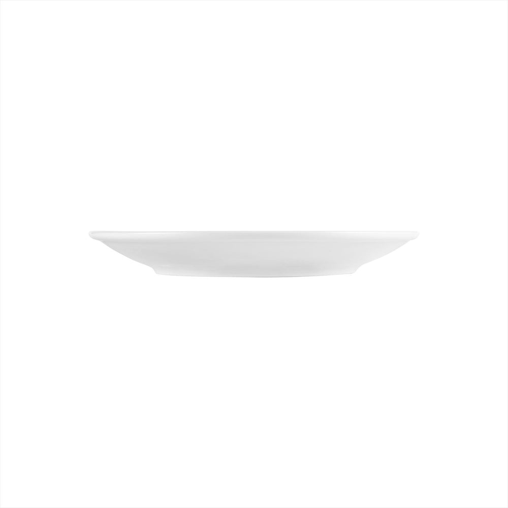 Delta-Coupe dia.11.75" Round White Porcelain Plate