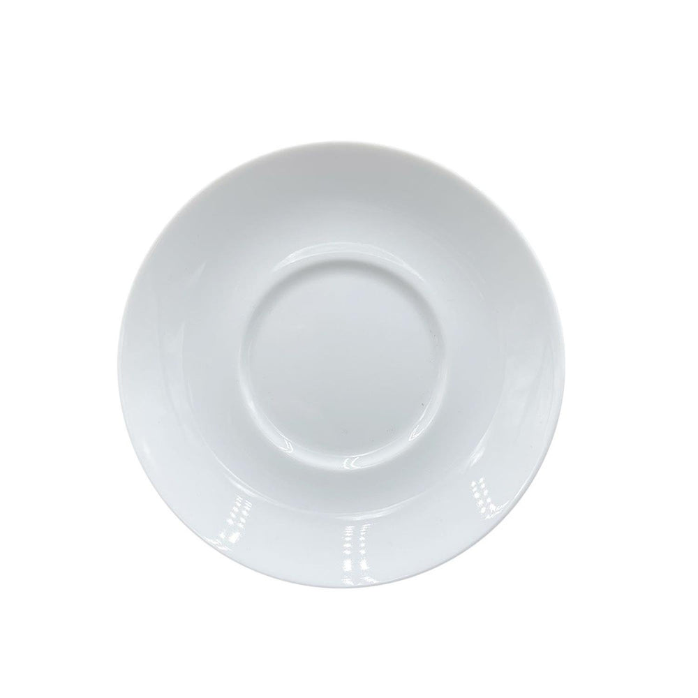 Delta dia.6" Round White Porcelain Saucer