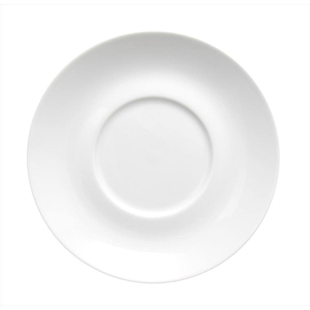 Delta dia.6" Round White Porcelain Saucer