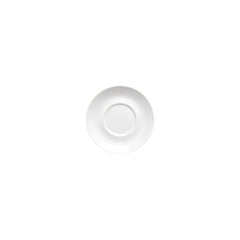 Delta dia.6" Round White Porcelain Saucer