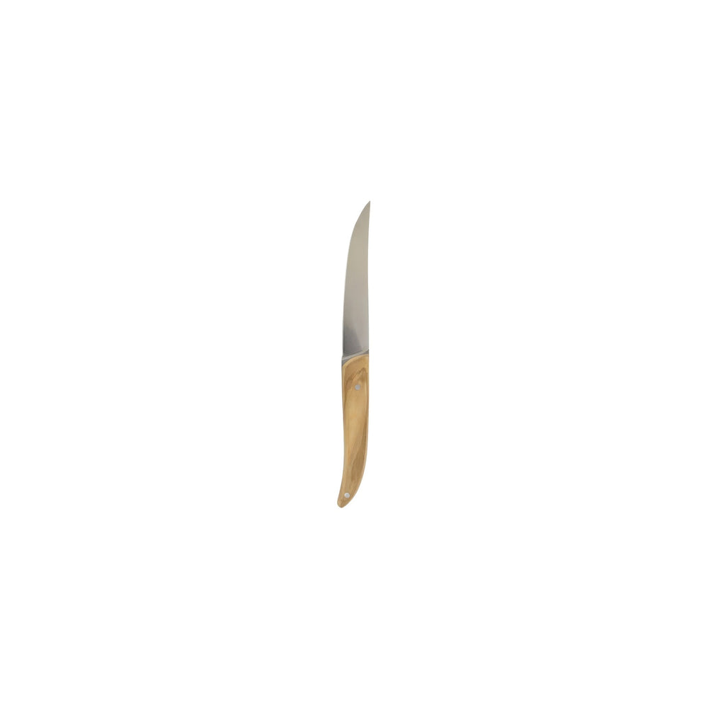 Flatware Accessories 9.25"  Brown Stainless Steel Steak Knife