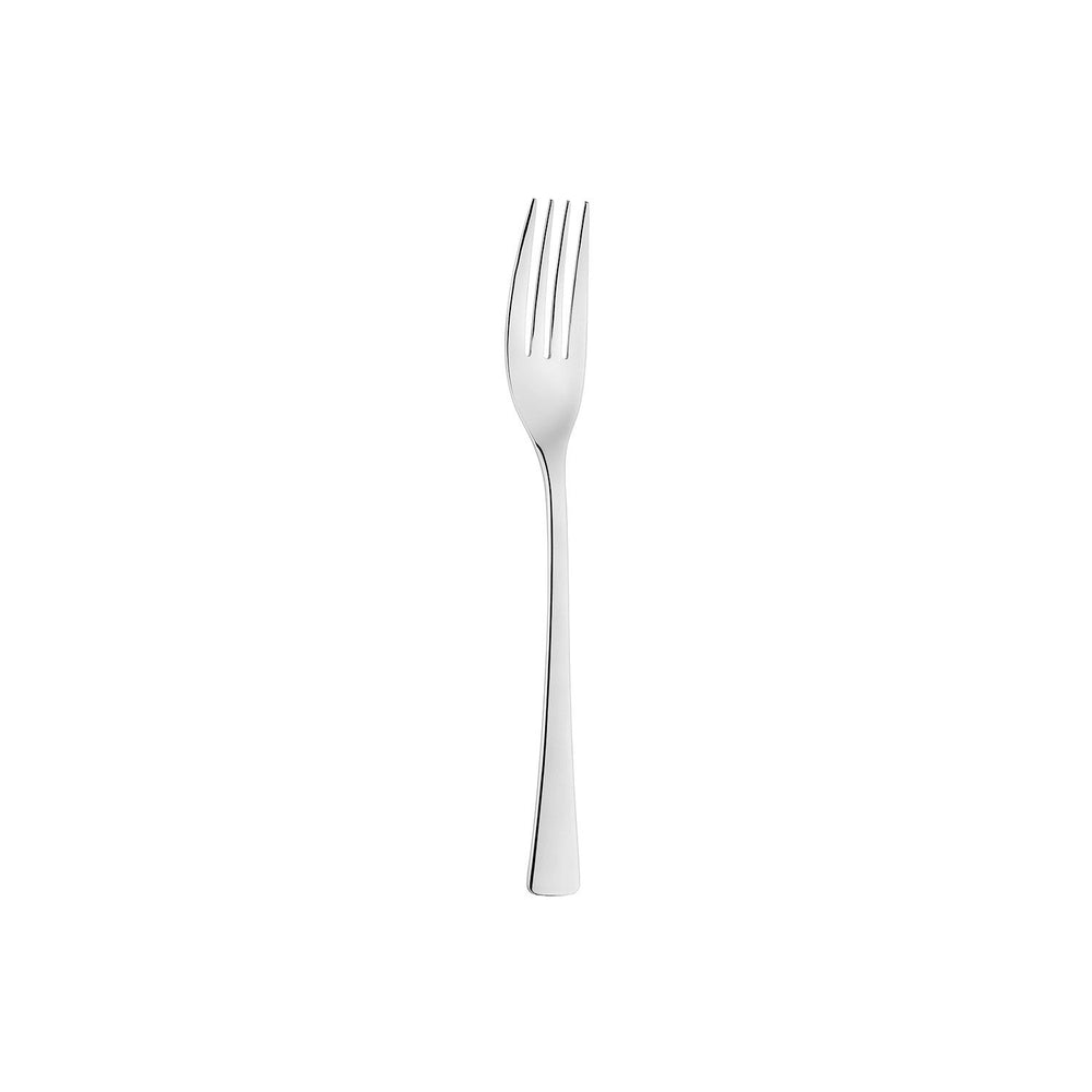 Curve 7.5"  Silver Stainless Steel Dessert Fork 18/10