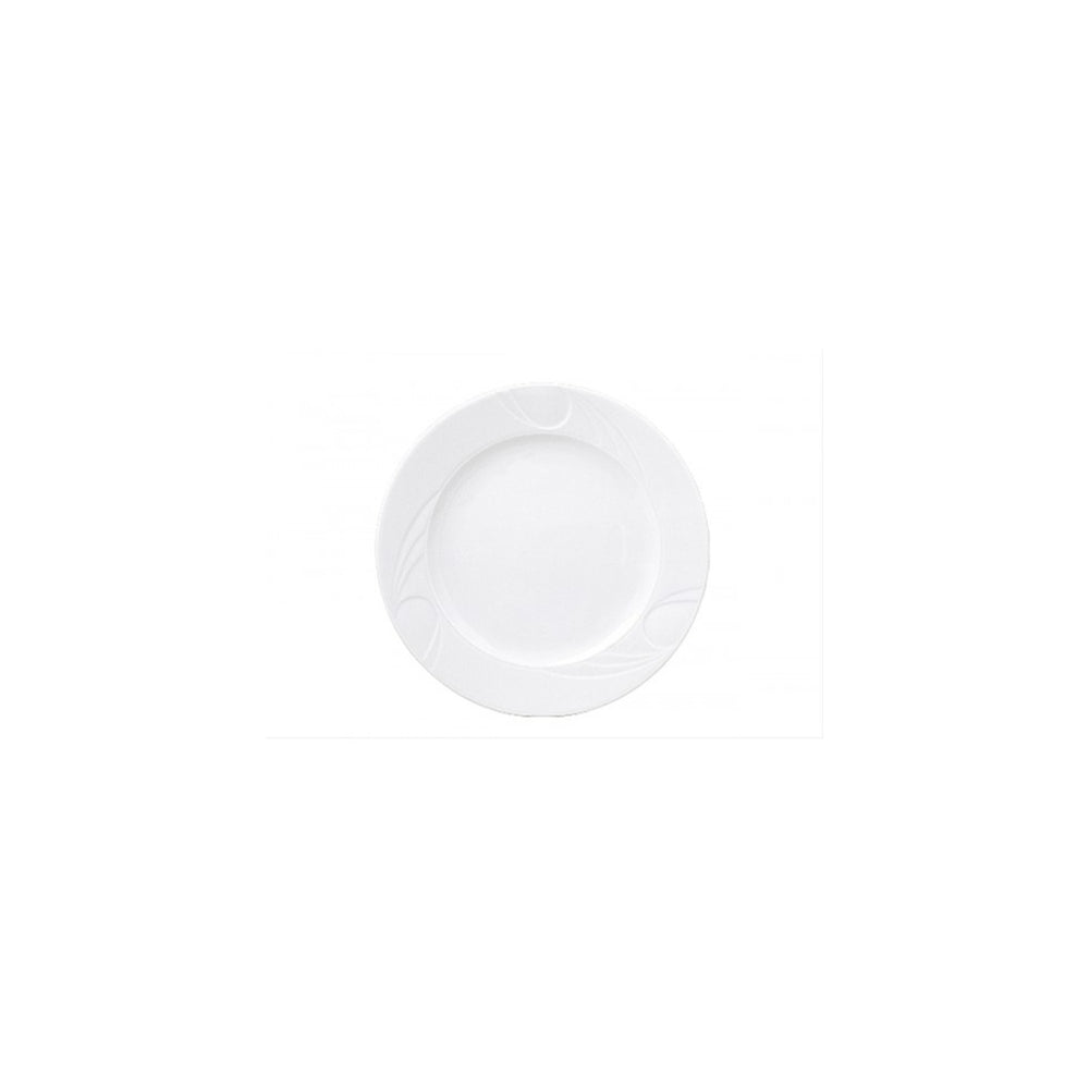 Karizma dia.10.75" Round White Porcelain Plate