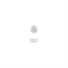 Lizbon dia.2.25" h:1" 1 oz. Round White Porcelain Bowl