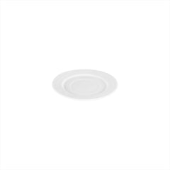 Lizbon dia.7" Round White Porcelain Saucer