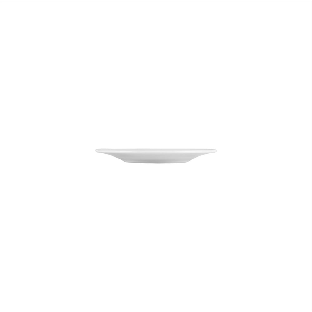 Lizbon dia.7" Round White Porcelain Saucer