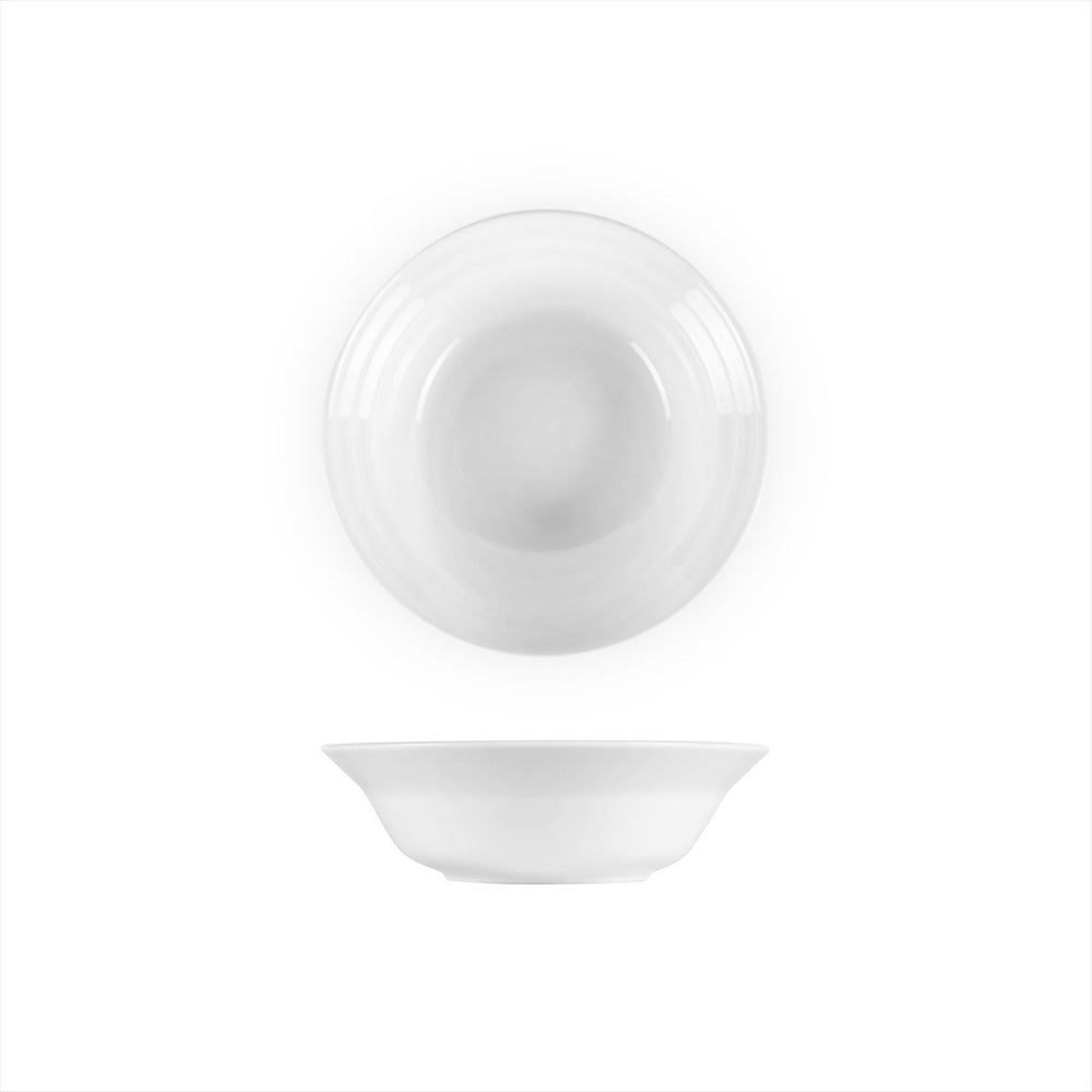 Lizbon dia.7.25" h:2.25" 24 oz. Round White Porcelain Bowl