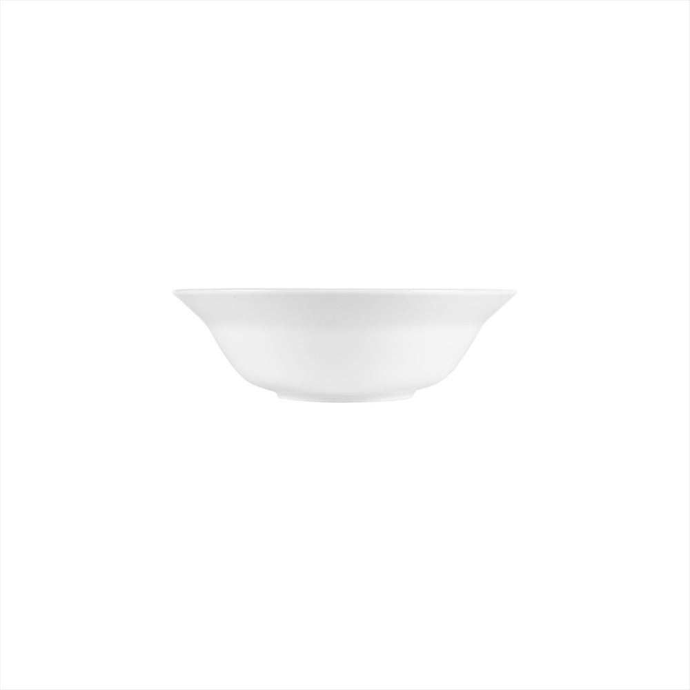 Lizbon dia.9" h:2.75" 42 oz. Round White Porcelain Bowl