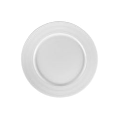 Lizbon dia.11.75" Round White Porcelain Plate