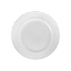 Lizbon dia.12.5" Round White Porcelain Plate