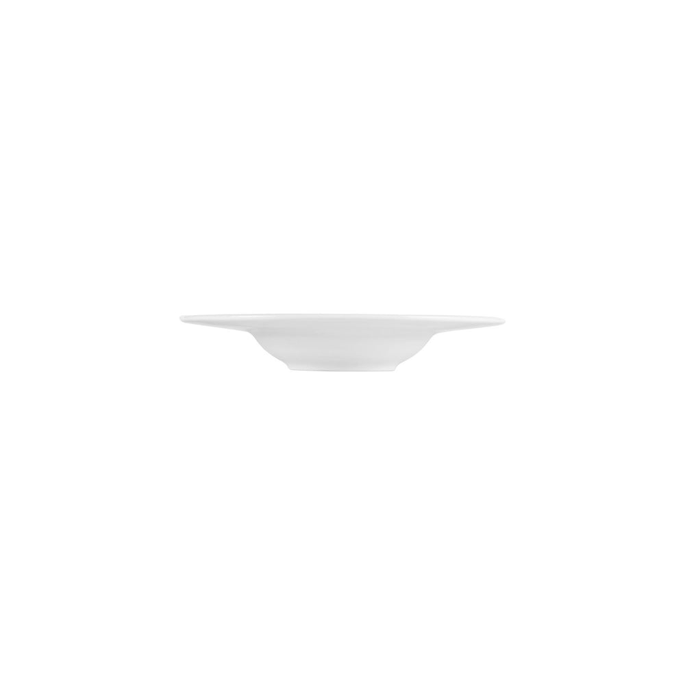 Madrid dia.8.75" h:1.25" 6 oz. Round White Porcelain Bowl