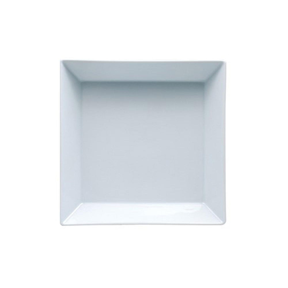 Merid 8.5" x 8.5" x h:1.75" 37 oz. Square White Porcelain Bowl
