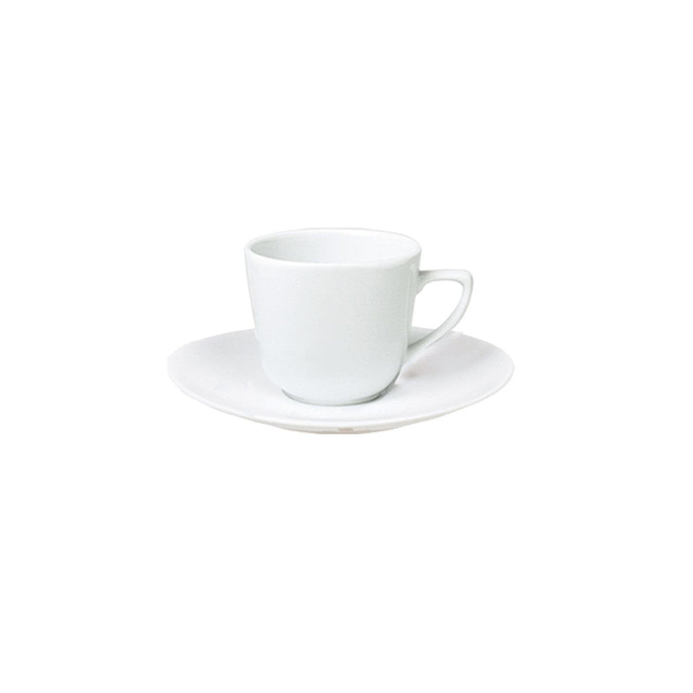 Mimoza dia.3.25" h:2.75" 7 oz. Round White Porcelain Cup