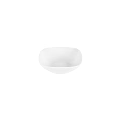 Mimoza 6.25" x 6.25" x h:1.75" 12 oz. Square White Porcelain Bowl