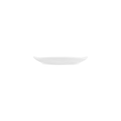 Mimoza 7" x 7" Square White Porcelain Plate