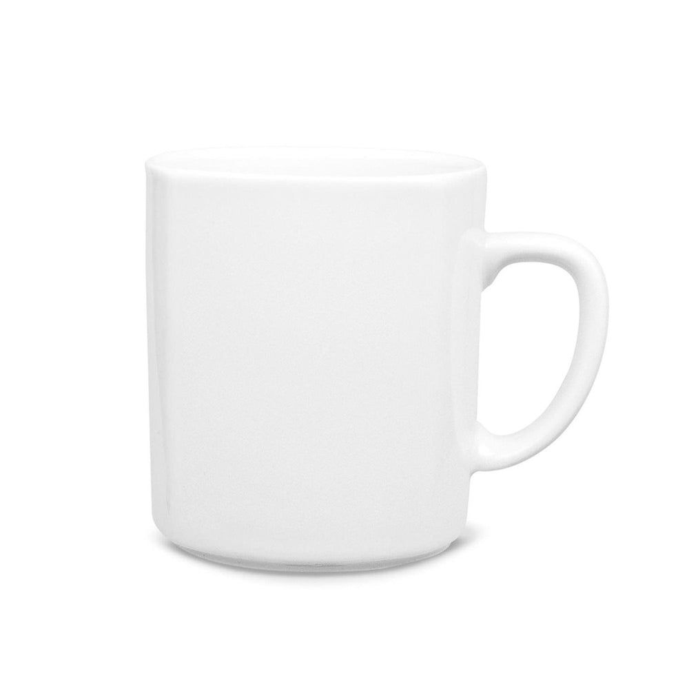 Mimoza dia.3" h:3.5" 10 oz. Round White Porcelain Mug