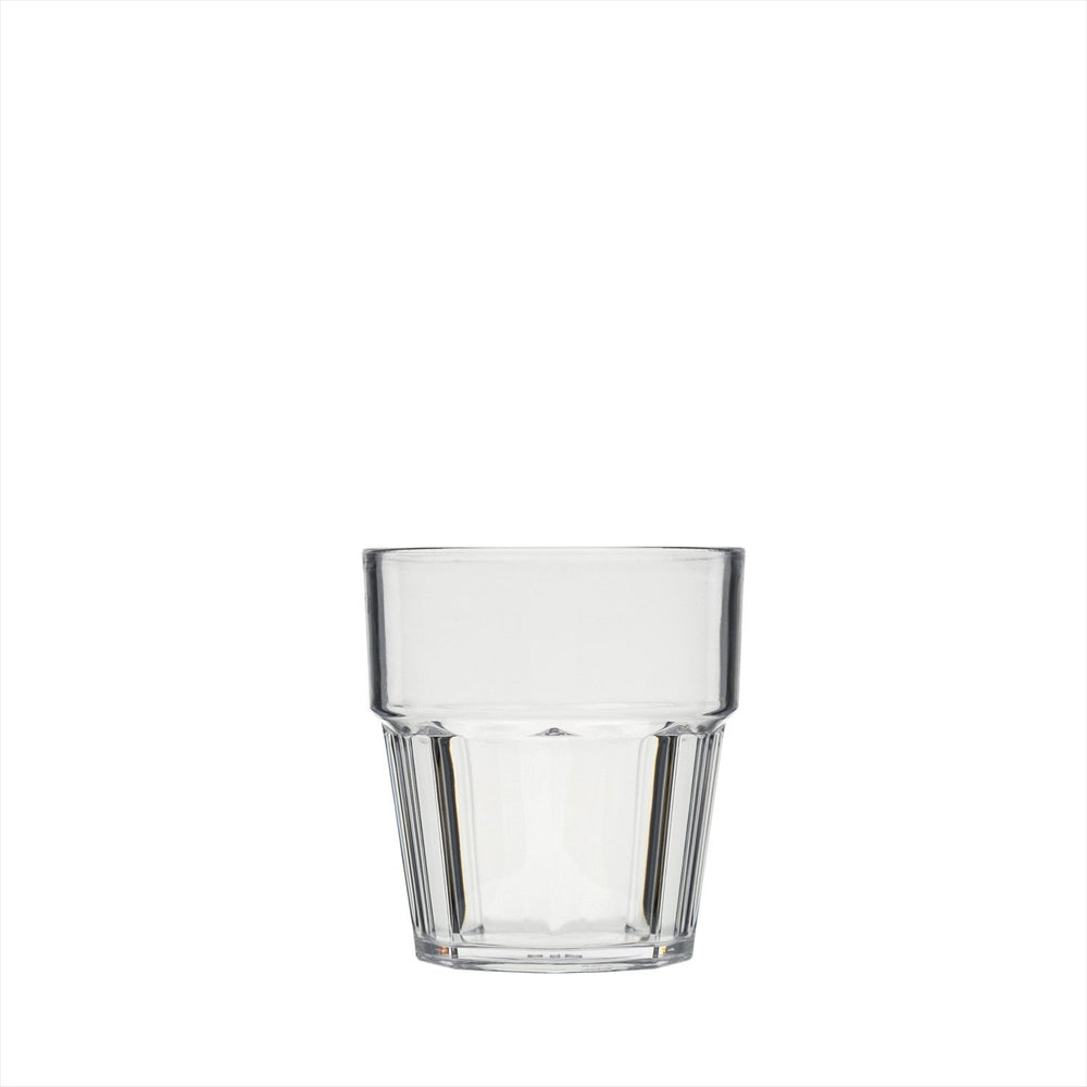 Casablanca dia.3.25" h:3.5" 8 oz. Round Clear Polycarbonate Tumbler