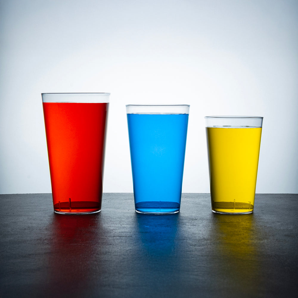 Eco dia.3.5" h:6" 17 oz. Round Clear Polycarbonate Tumbler