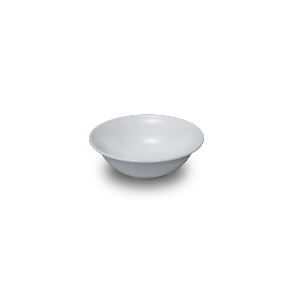 Rubikap Delta dia.7.25" h:2.25" 22 oz. Round White Polycarbonate Bowl