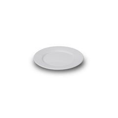Rubikap Delta dia.7.5" Round White Polycarbonate Plate