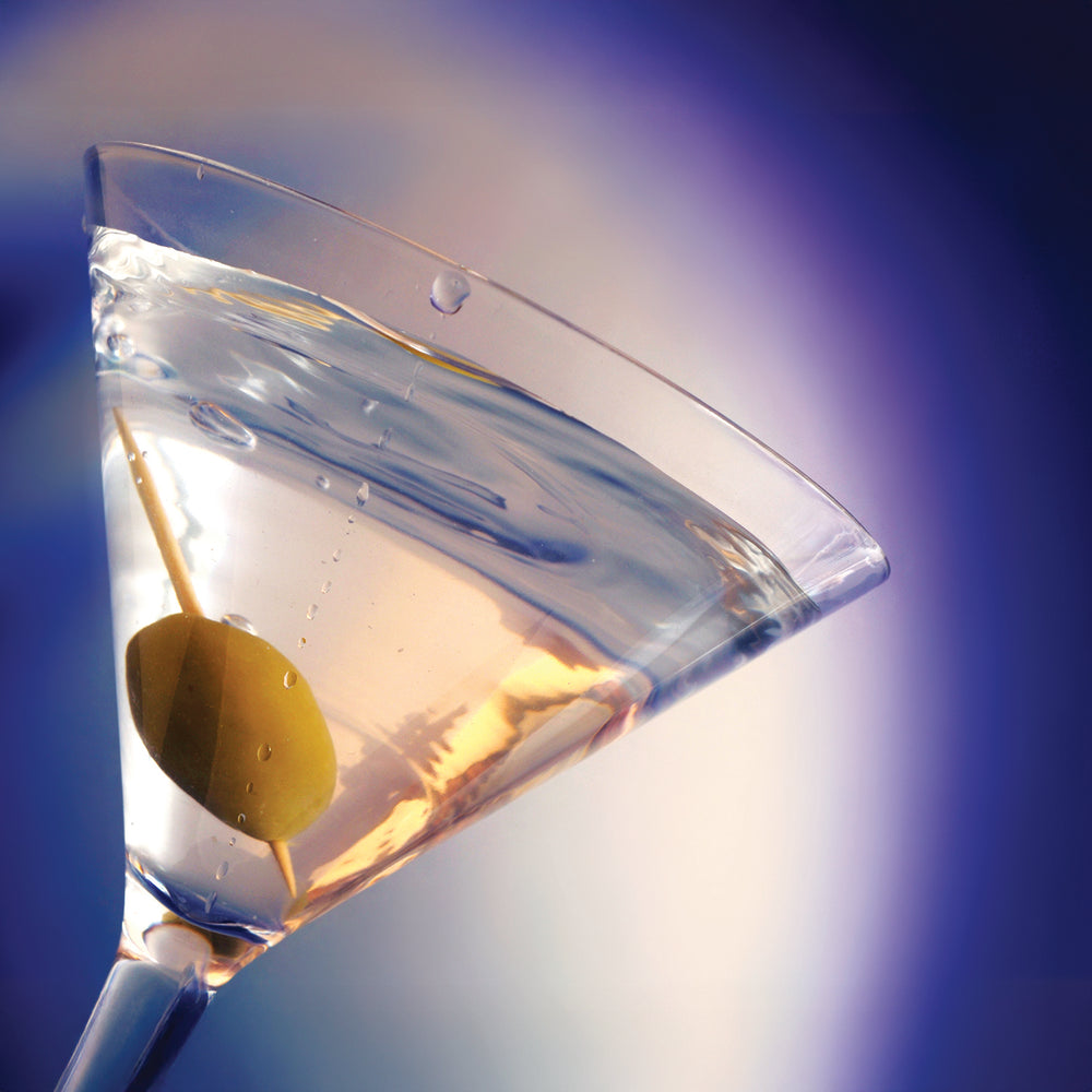 Premium dia.4.5" h:6.5" 9 oz. Round Clear Polycarbonate Martini