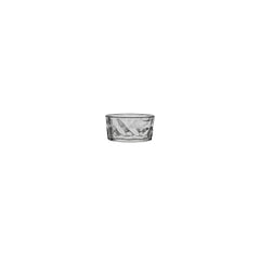 Premium dia.3.5" h:1.5" 5 oz. Round Charcoal Polycarbonate Bowl