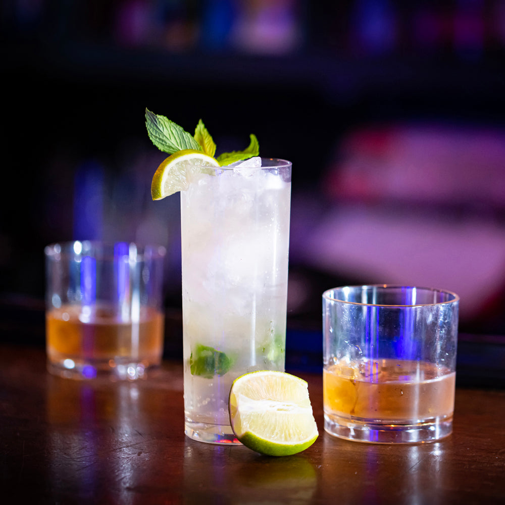 Premium dia.2.5" h:6" 11 oz. Round Clear Polycarbonate Long Drink