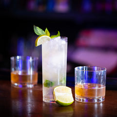 Premium dia.2.5" h:6" 11 oz. Round Clear Polycarbonate Long Drink