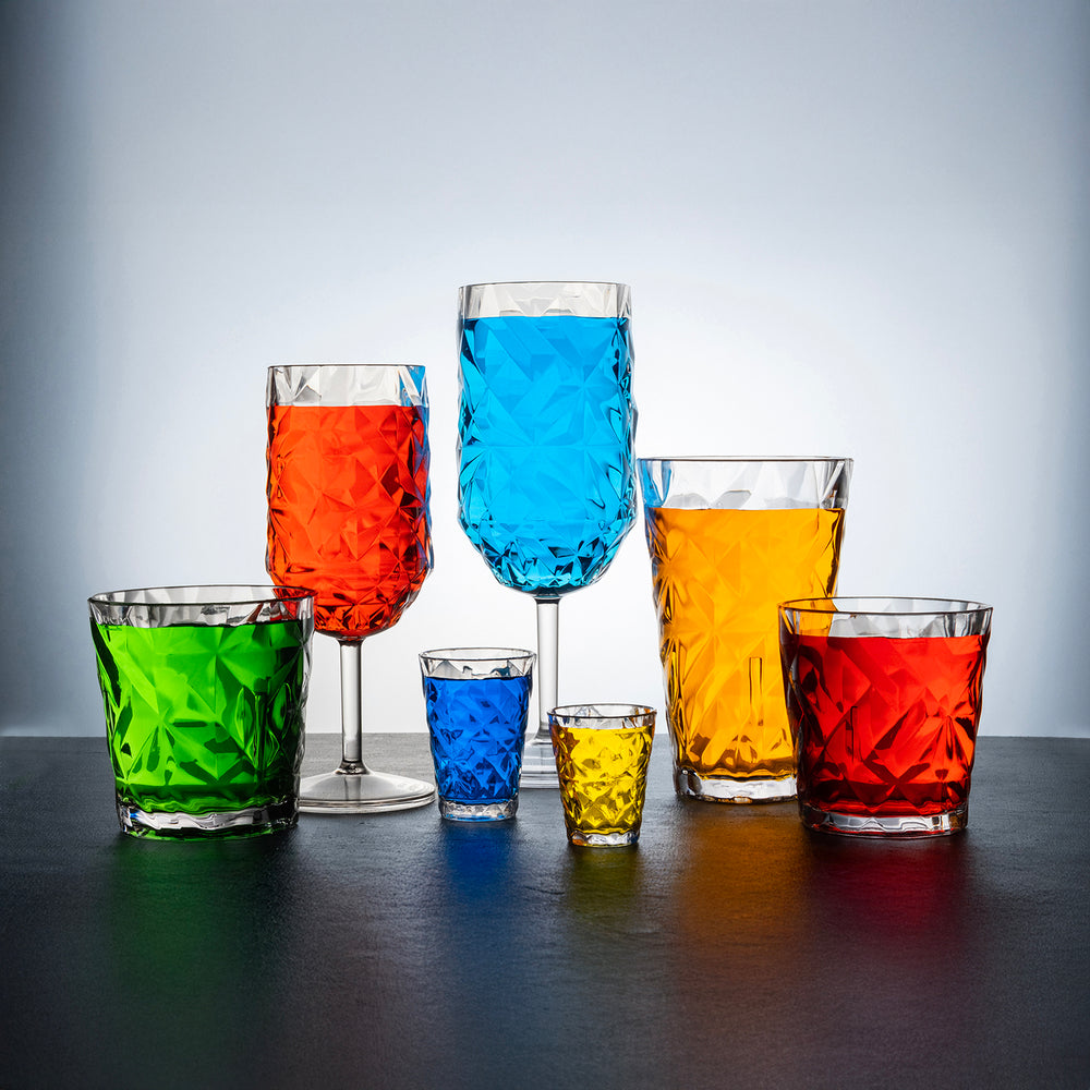 Prism dia.2.75" h:8.25" 14 oz. Round Clear Polycarbonate Goblet