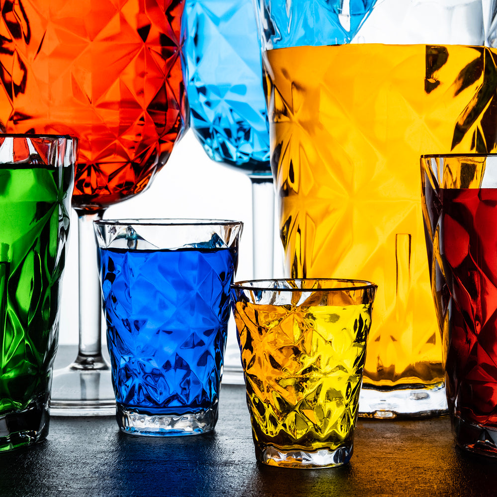 Prism dia.1.75" h:2.5" 1 oz. Round Clear Polycarbonate Shot