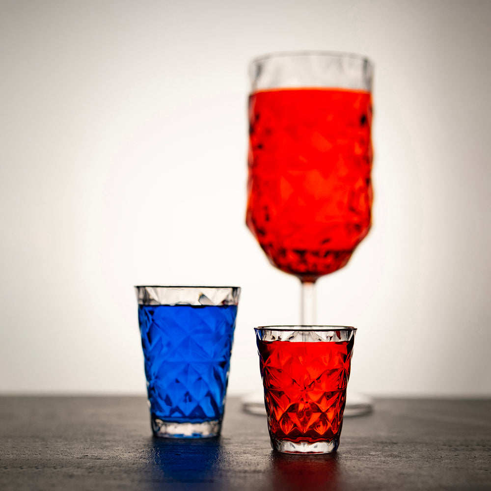 Prism dia.1.75" h:2.5" 1 oz. Round Clear Polycarbonate Shot