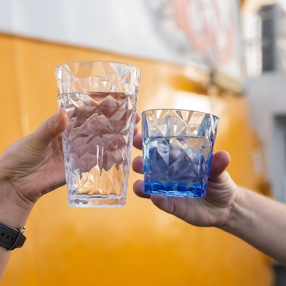 Prism dia.3.5" h:5.5" 14 oz. Round Clear Polycarbonate High-Ball