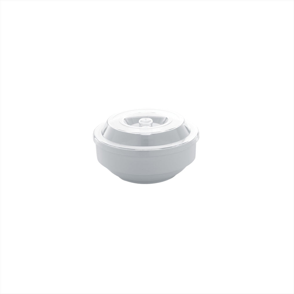Rubikap Cover dia.5" h:0.75" Round Clear Polycarbonate Plate Cover