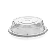 Rubikap Cover dia.10.25" h:2.75" Round Clear Polycarbonate Plate Cover