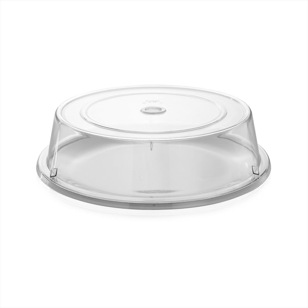 Rubikap Cover dia.11" h:2.75" Round Clear Polycarbonate Plate Cover