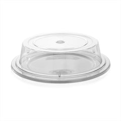 Rubikap Cover dia.12" h:2.75" Round Clear Polycarbonate Plate Cover