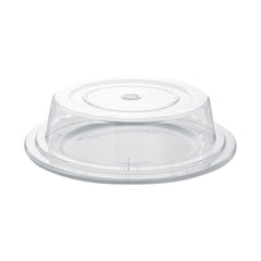Rubikap Cover dia.12.25" h:3" Round Clear Polycarbonate Plate Cover