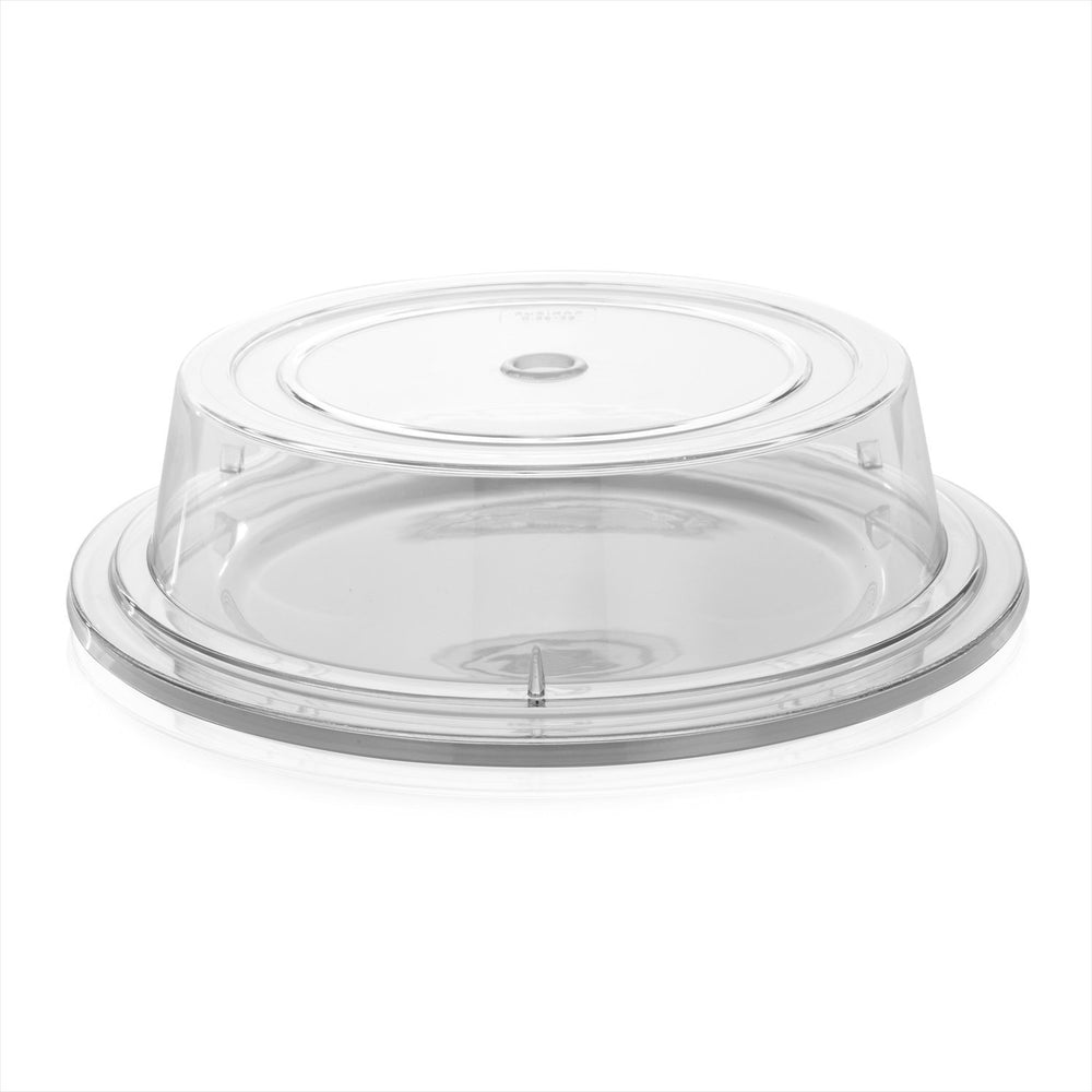 Rubikap Cover dia.12.75" h:3" Round Clear Polycarbonate Plate Cover