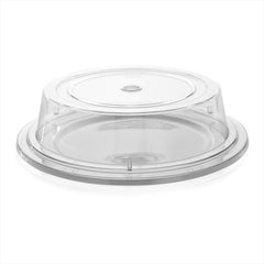 Rubikap Cover dia.12.75" h:3" Round Clear Polycarbonate Plate Cover