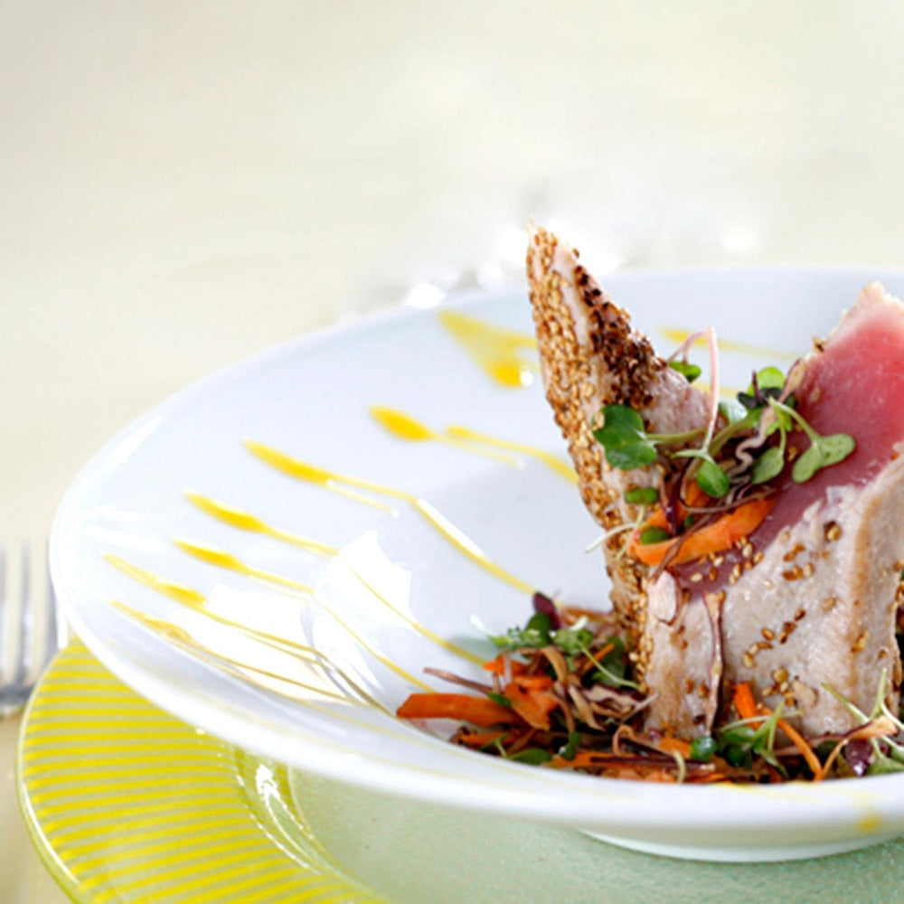 Delta dia.11.75" h:2.5" 17 oz. Round White Porcelain Bowl